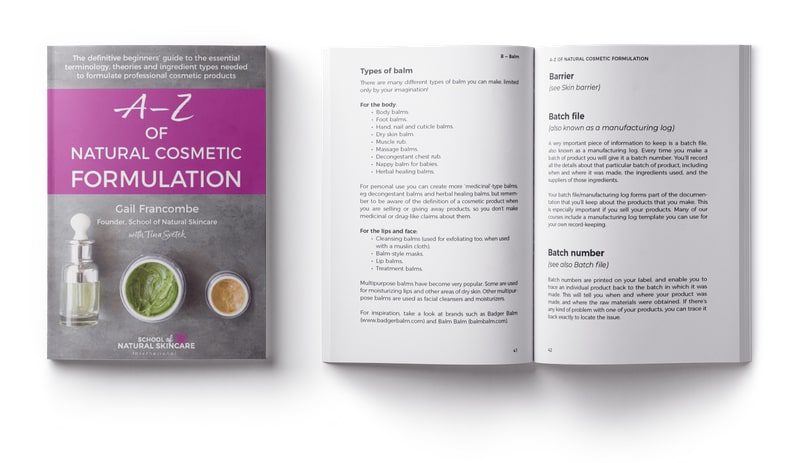 Diploma in Natural Skincare Formulation 