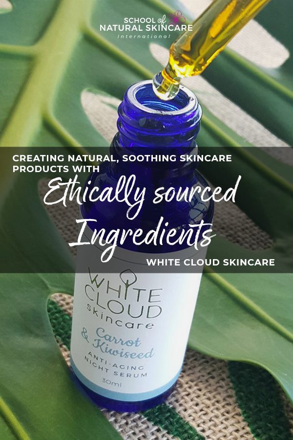 Creating natural, soothing skincare products with ethically sourced ingredients: White Cloud Skincare Student success stories
