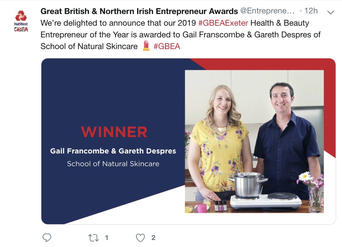 10 Amazing milestones in 10 years of School of Natural Skincare Behind the scenes