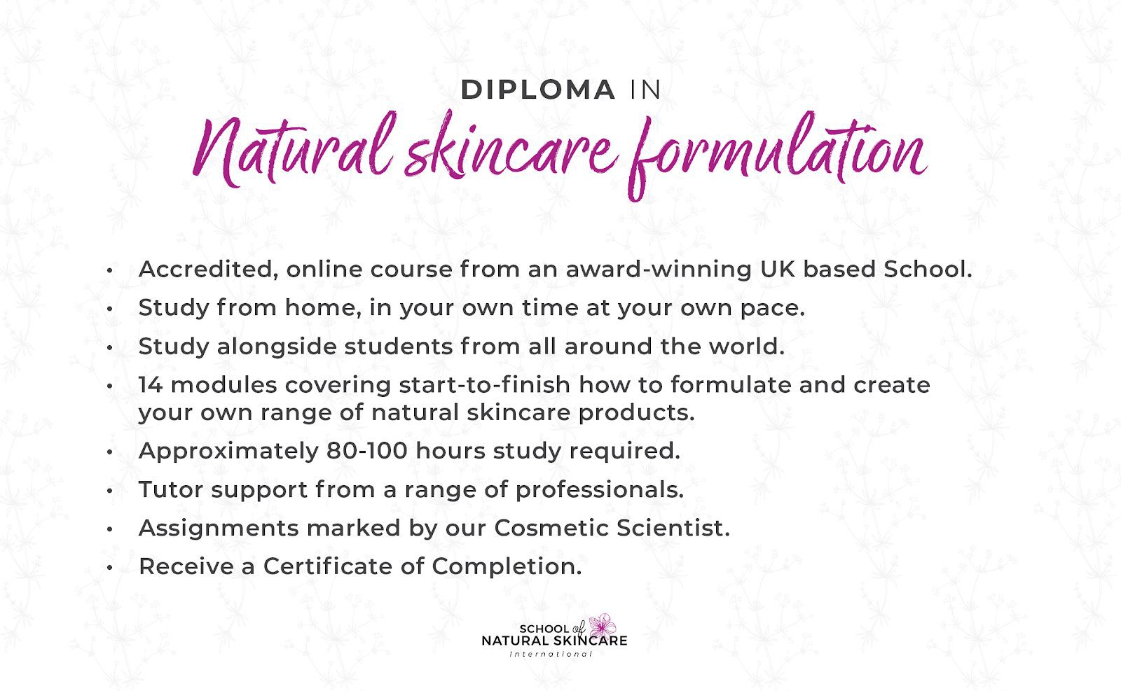Make Your Own Cosmetics - Our Diploma Course Isn’t Just for Businesses! Skincare Formulation