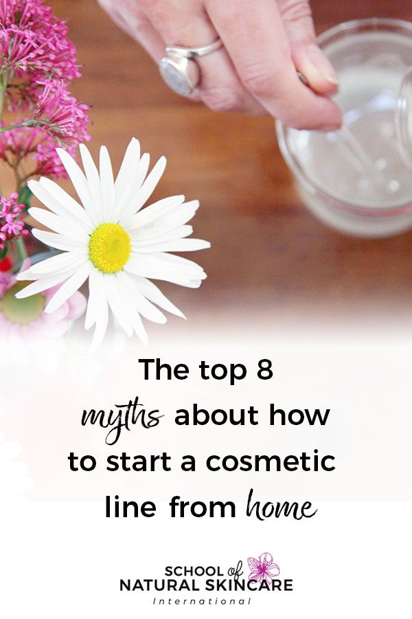 The Top 8 Myths about How to Start a Cosmetic Line from Home Business Skincare Formulation