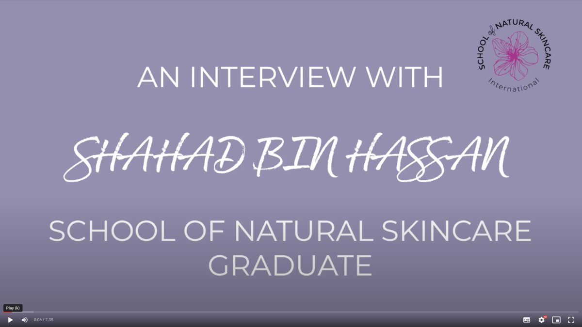 Learning the Art of Natural Cosmetics: How the School of Natural Skincare Helped Shahad Realize Her Dream Student success stories 
