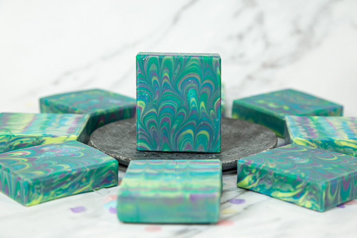 Cold Process Soap Designs: 10 Soap Swirl Techniques to Try Soapmaking