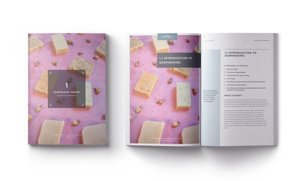 Certificate in Cold Process Soapmaking 