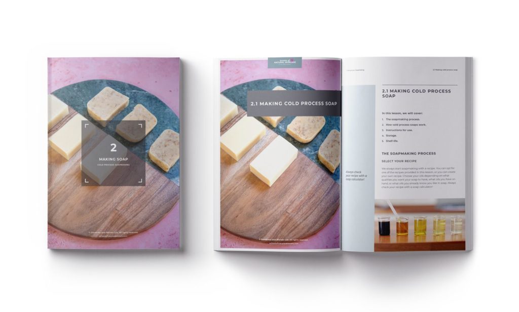 Certificate in Cold Process Soapmaking 