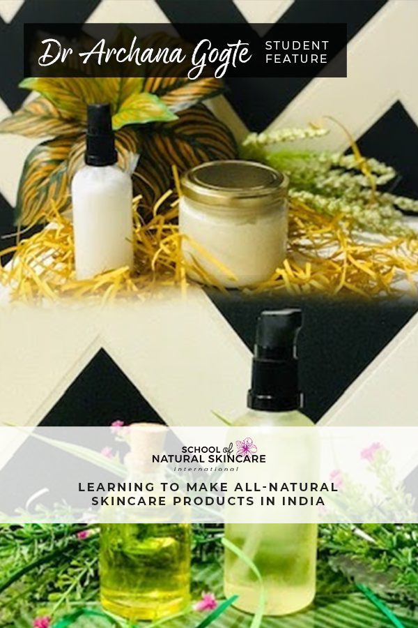 Learning to Make All-Natural Skincare Products Student success stories