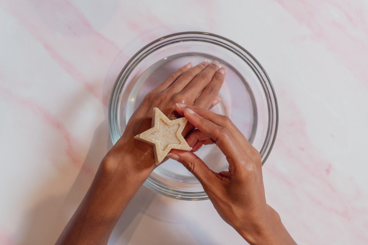 How to make sugar scrub bars + body scrub bar recipe Zero Waste Formulation