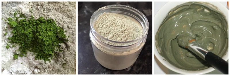 Vitamin C Antioxidant Face Mask (with matcha, honey and orange blossom) Natural Facial skincare recipes