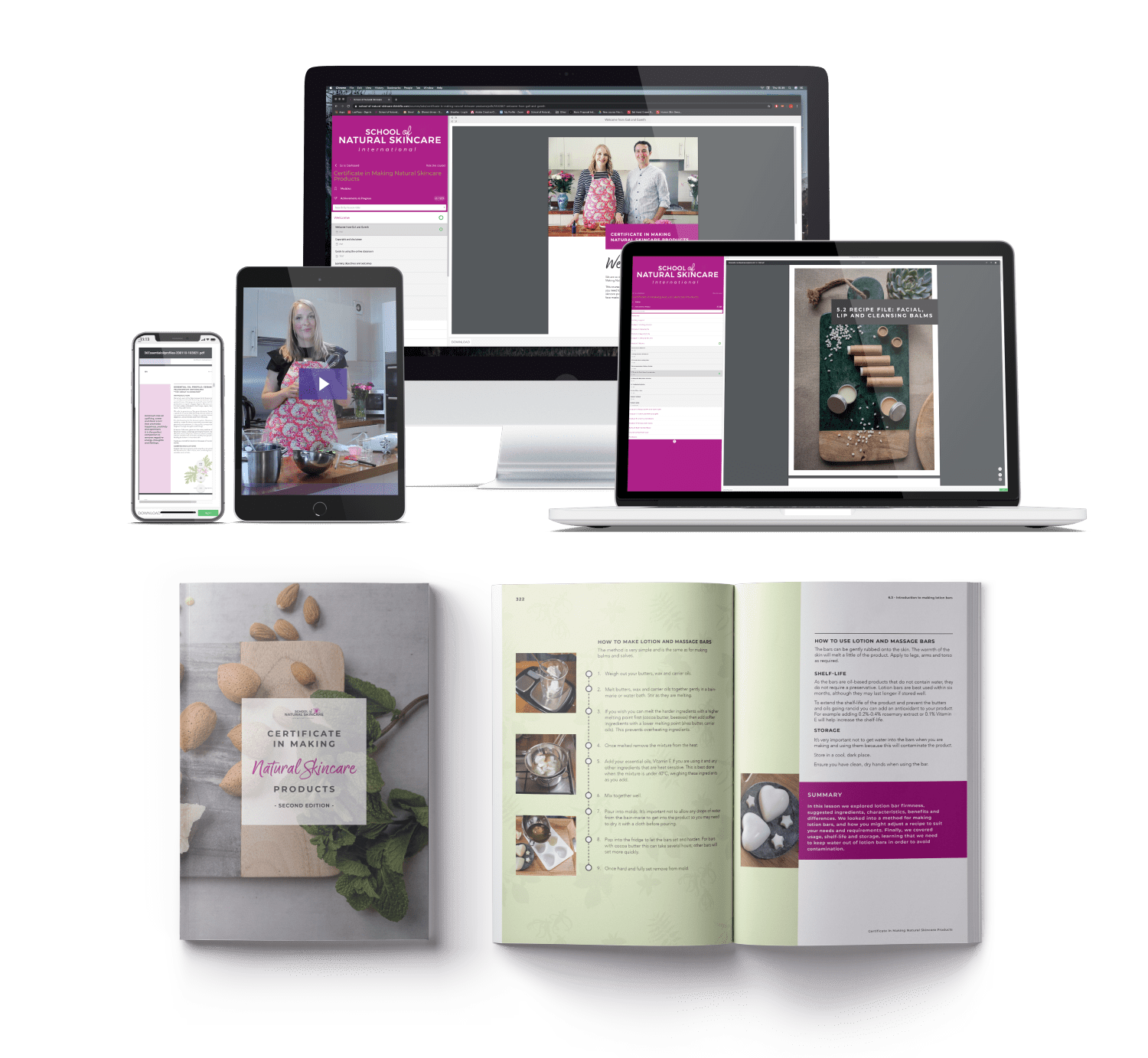 Certificate in Making Natural Skincare Products 