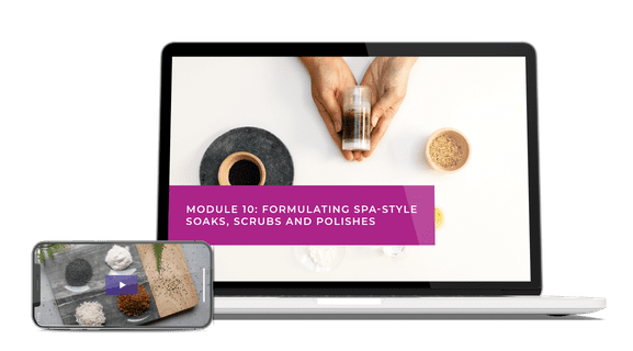 Diploma in Natural Skincare Formulation 