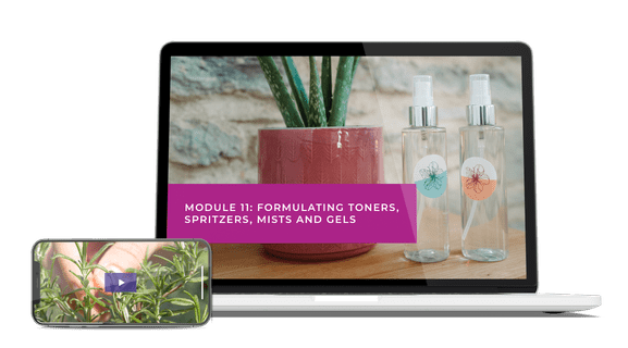 Diploma in Natural Skincare Formulation 