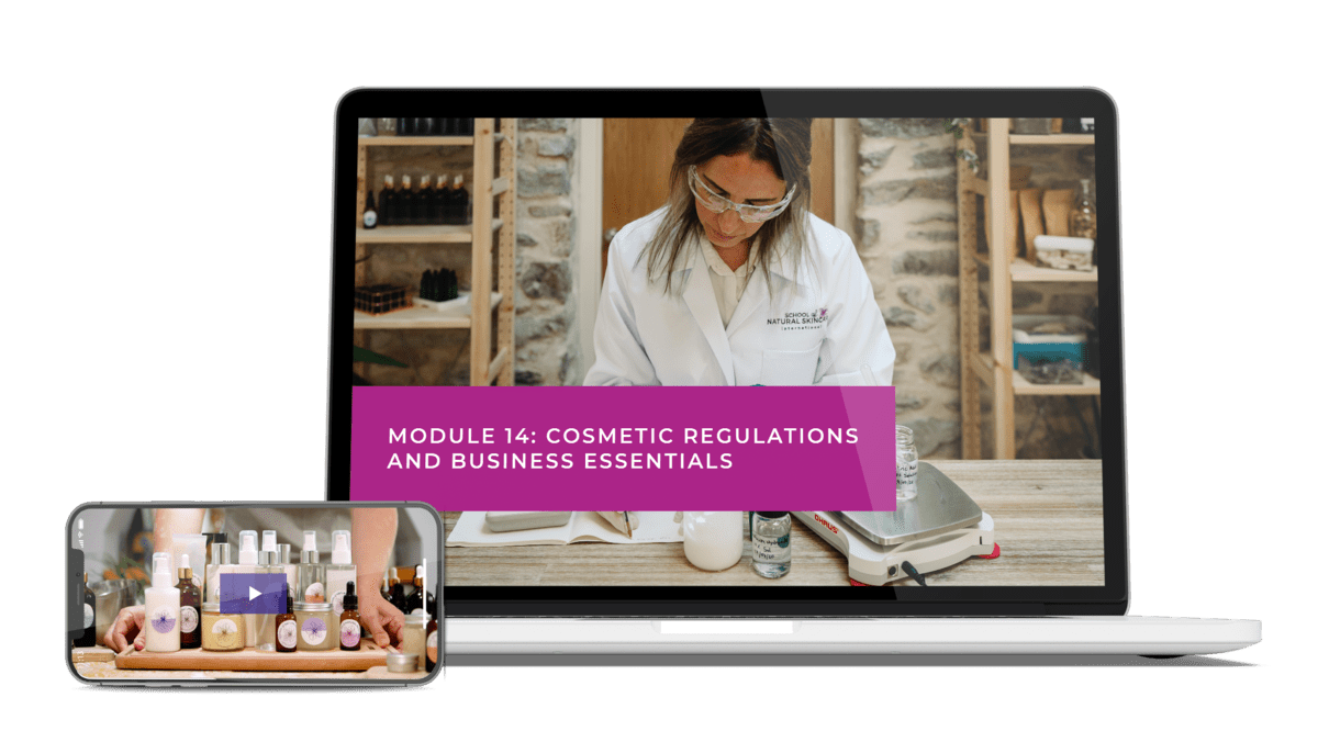 The Only Course You Need to Create Your Own Skincare Brand Beauty Business Advice Skincare Formulation Studying