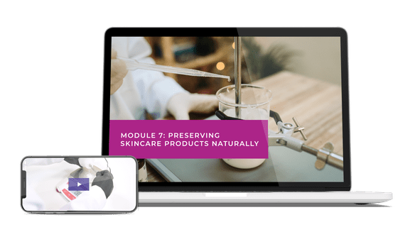 Diploma in Natural Skincare Formulation 