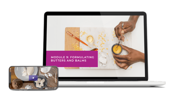 Diploma in Natural Skincare Formulation 